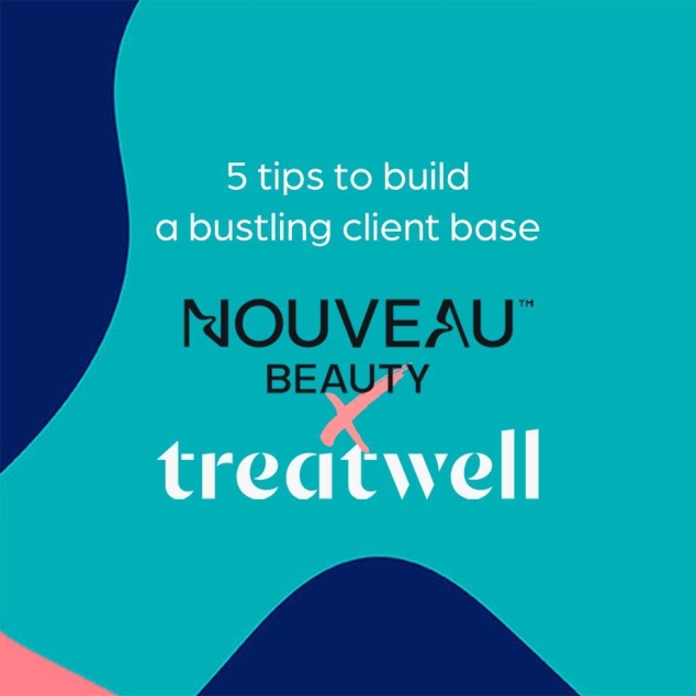 Blog title with Nouveau Beauty and Treatwell logos