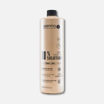 Sienna X 10% Tinted Spray Tan Solution Nouveau Beauty
