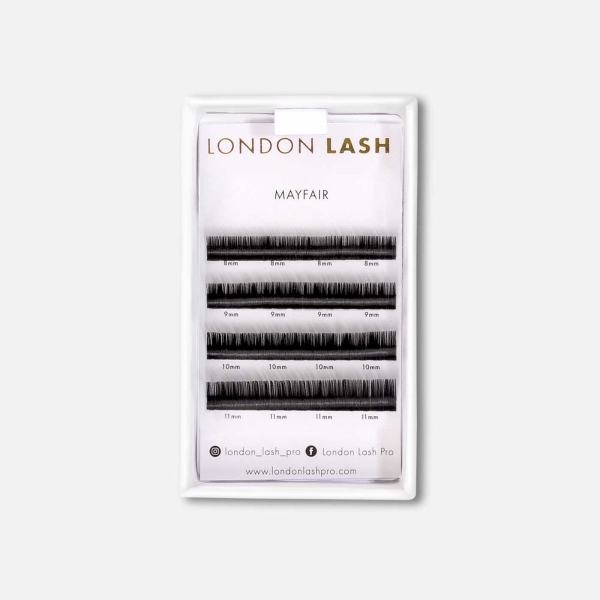 London Lash Faux Mink Mayfair Lash Extension Samples Nouveau Beauty
