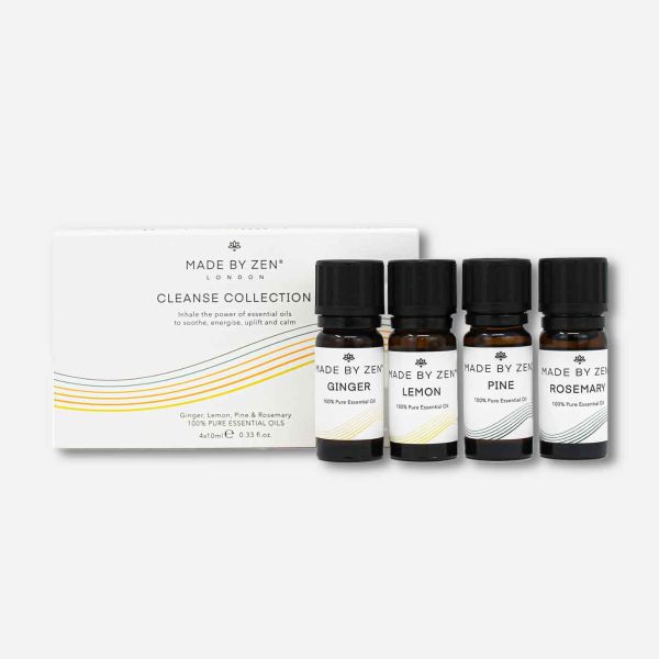 Made by Zen Classic Essential Oils Kit Cleanse Collection Nouveau Beauty