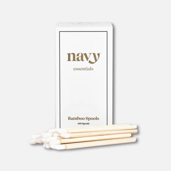 Navy Bamboo Spoolies Nouveau Beauty