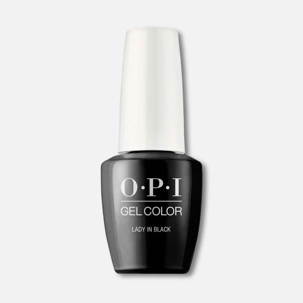 OPI GelColor Gel Nail Polish Lady in Black Nouveau Beauty