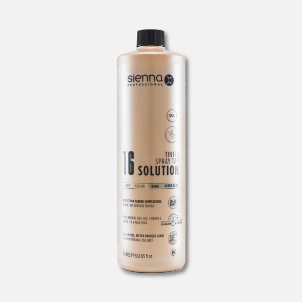 Sienna X 16% Tinted Spray Tan Solution Nouveau Beauty