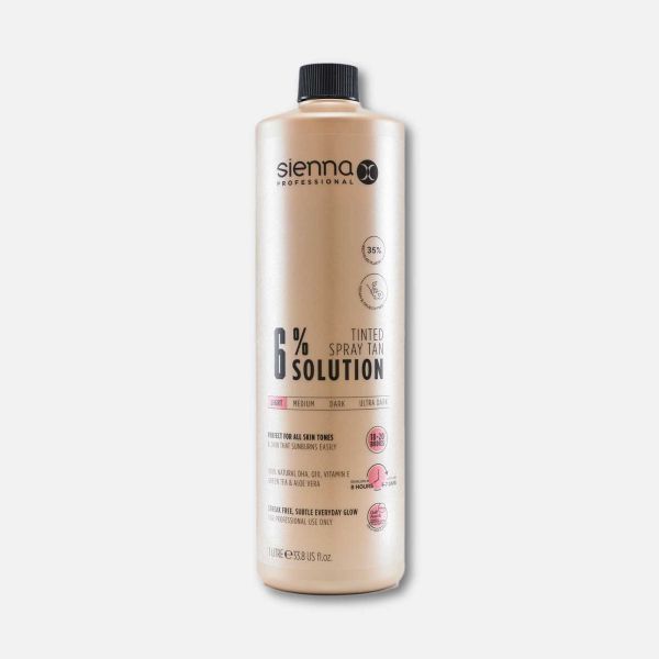 Sienna X 6% Tinted Spray Tan Solution Nouveau Beauty