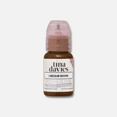 Tina Davies I Love Ink Brow Pigment Medium Brown Nouveau Beauty