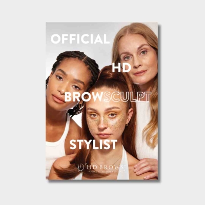 HD Brows BrowSculpt Poster Reverse (A4) Nouveau Beauty