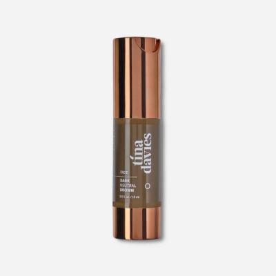 Tina Davies FADE Brow Pigment Dark Neutral Brown Nouveau Beauty