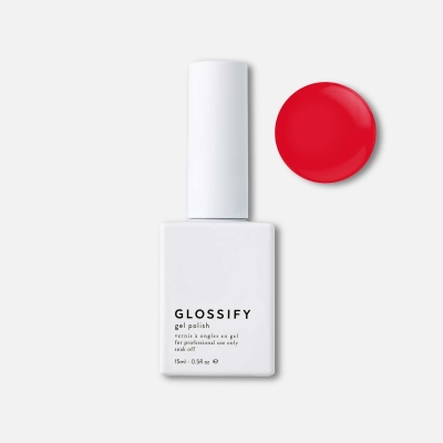 Glossify Royal Red Gel Polish Nouveau Beauty