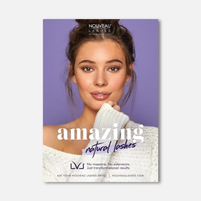 Nouveau Lashes LVL Poster - A4 Nouveau Beauty