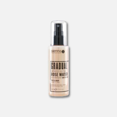 Sienna X Gradual Untinted Self Tan Rose Water Nouveau Beauty
