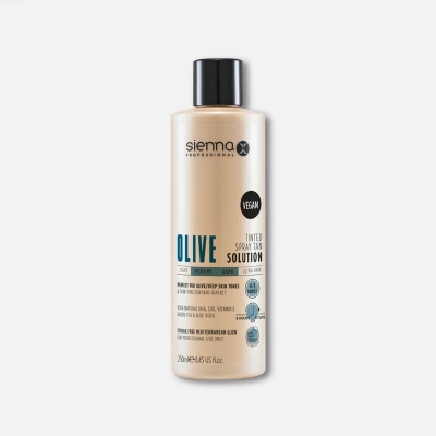 Sienna X Olive Tinted Spray Tan Solution Medium to Dark Nouveau Beauty