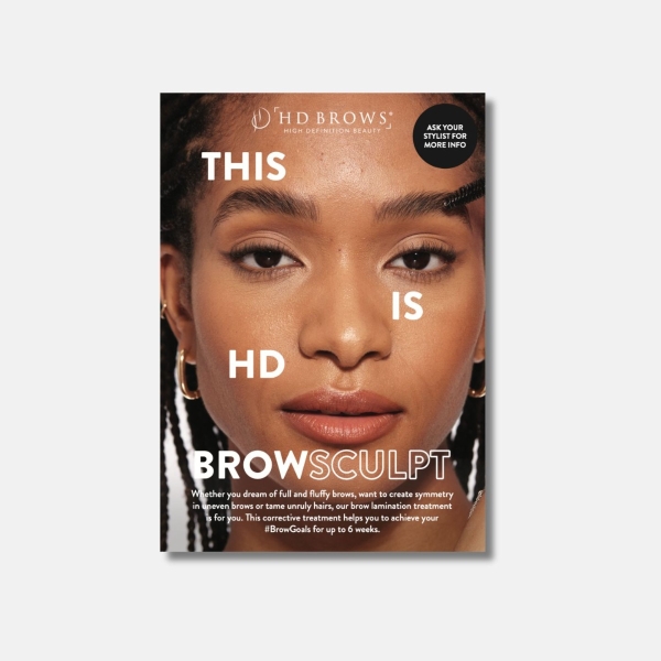 HD Brows BrowSculpt Strut Card (A4) Nouveau Beauty