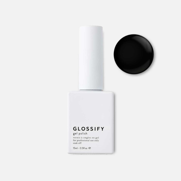 Glossify Ebony Gel Polish Nouveau Beauty