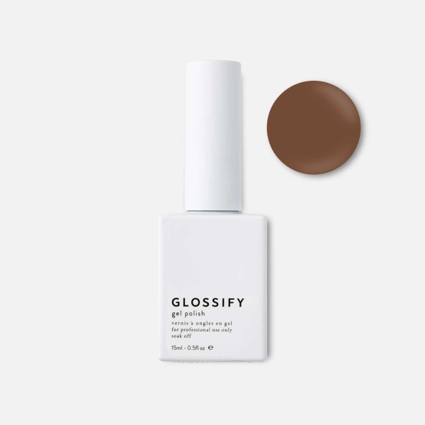 Glossify Hazelnut Gel Polish Nouveau Beauty