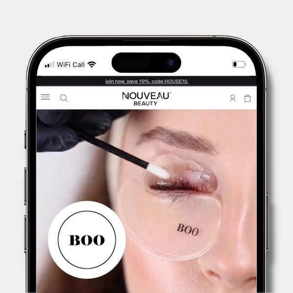 Boo Beauty Bar Pure Care Course (Korean Lash Lift) Training Nouveau Beauty