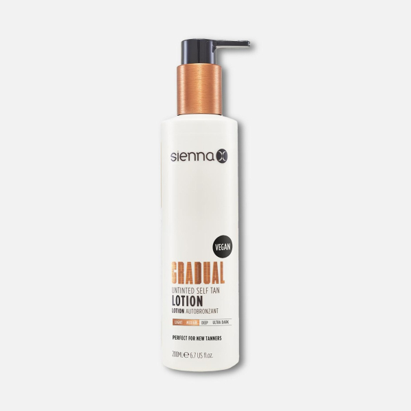 Sienna X Gradual Untinted Self Tan Lotion Nouveau Beauty