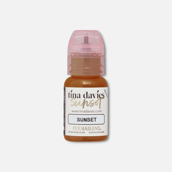 Tina Davies I Love Ink Brow Pigments Sunset Nouveau Beauty