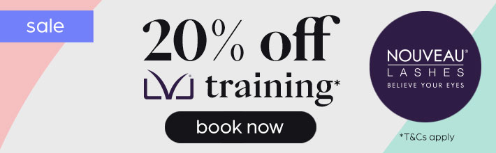 20% off LVL lash training