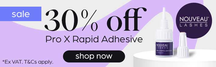 Nouveau Lashes Pro X Rapid Adhesive 30% off