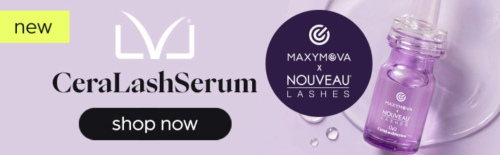 Maxymova x Nouveau Lashes LVL CeraLashSerum