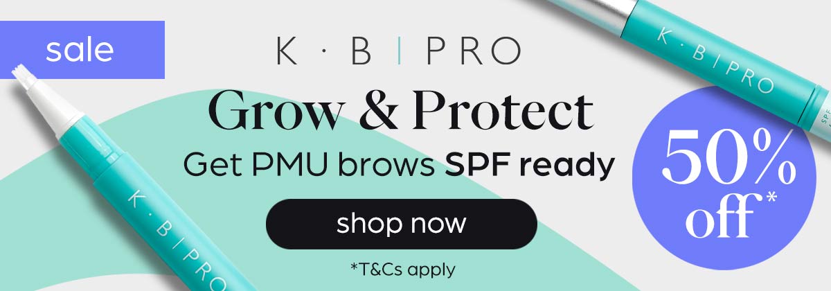 K.B Pro Grow & Protect SPF50 Brow Growth Serum Sale